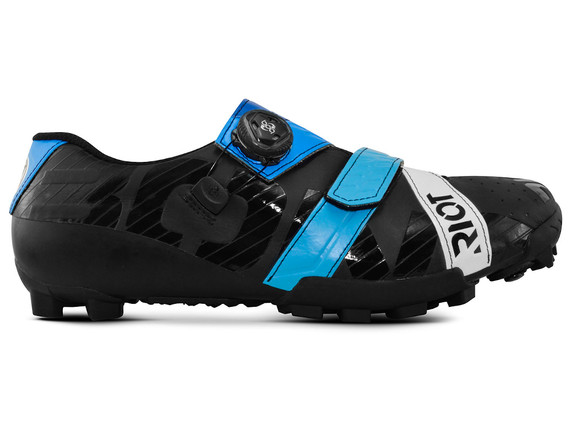 Bont Riot MTB+ Shoe - Black/Blue