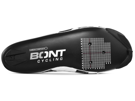 Bont Riot+ Road Shoe White/Black 48 Wide