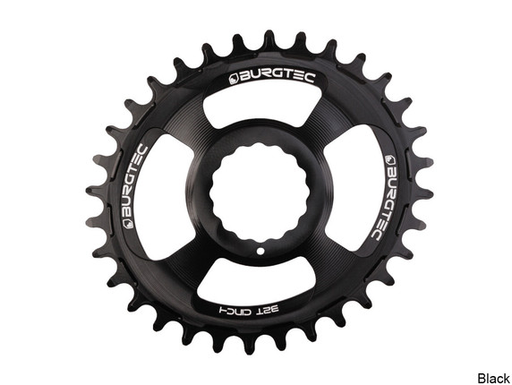 Burgtec Thick-Thin Oval RaceFace Cinch Direct Mount Chainring Black 32t