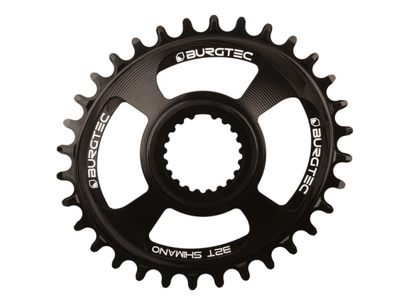 Burgtec Thick-Thin Oval Shimano Direct Mount Chainring