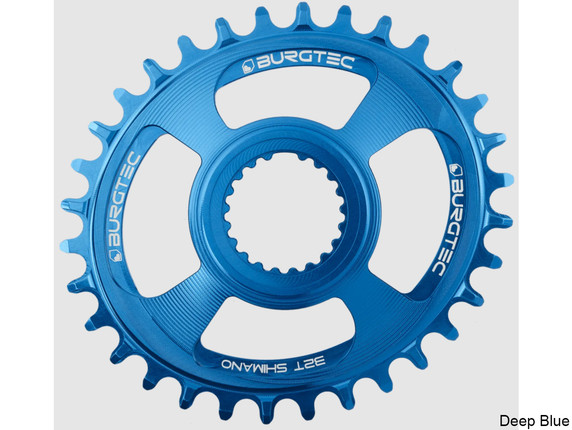 Burgtec Thick-Thin Oval Shimano Direct Mount Chainring