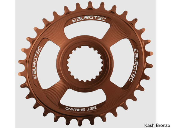 Burgtec Thick-Thin Oval Shimano Direct Mount Chainring