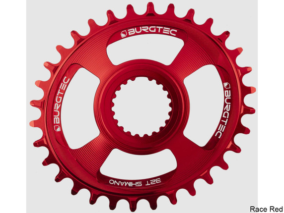 Burgtec Thick-Thin Oval Shimano Direct Mount Chainring