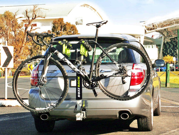 Buzzrack Buffalo H4 Dual Arm Hitch Rack - 4 Bike Carrier