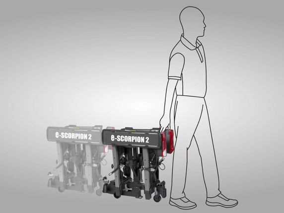 Buzzrack E-Scorpion 2 Compact Tow Ball E-Bike Carrier - 2 Bike