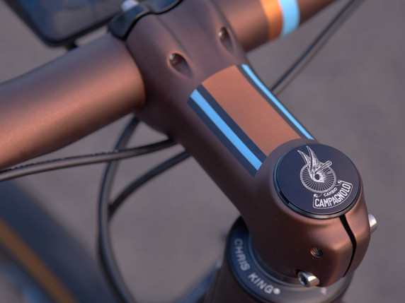 Campagnolo Winged Wheel Logo Stem Top Cap