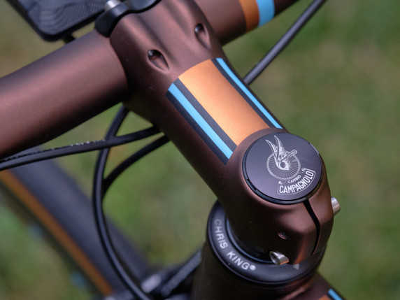 Campagnolo Winged Wheel Logo Stem Top Cap