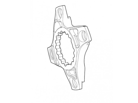 Cannondale Cannondale XX1 Hollowgram MTB Spider - 1x11 76 BCD
