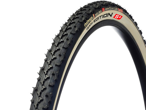 Challenge Baby Limus TE 3 Tubular Tyre  - Black/White 700 x 33mm