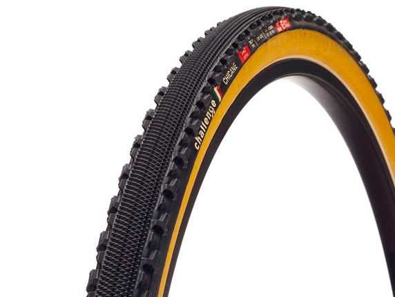 Challenge Chicane Pro Tubular Tyre - Black/Tan 700 x 33mm