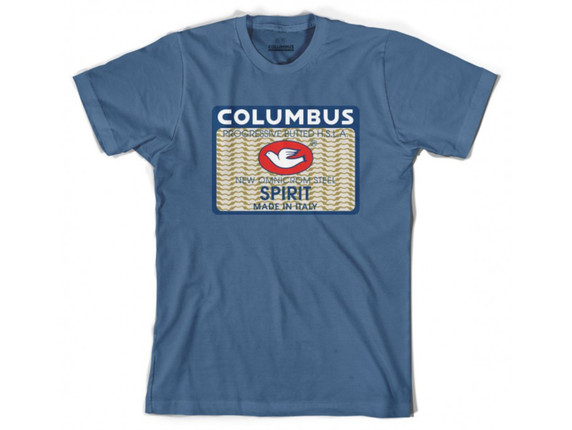 Cinelli Columbus Spirit Steel Blue T-Shirt