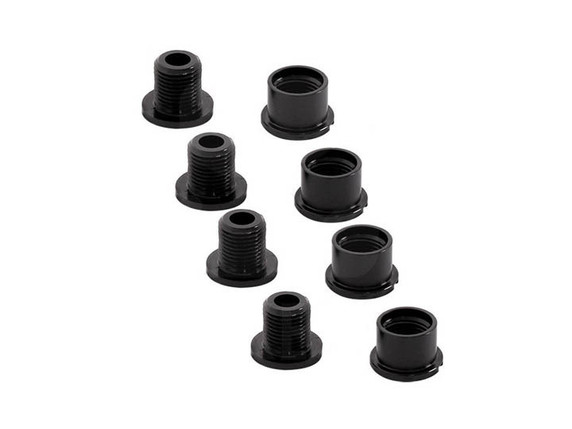 Easton 4x Chainring Bolts - M8X8.5/NUT - Torx