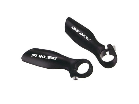 FD Kobe Race Bar Ends - Black 100mm