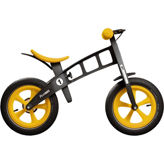 FirstBIKE Limited Edition Yellow Balance Bike w/ Brake