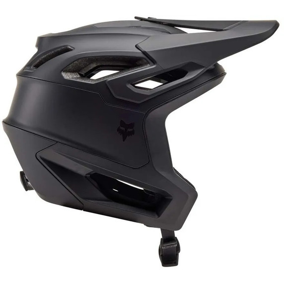 Fox Dropframe Pro AS Matte Black MTB Open Face Helmet