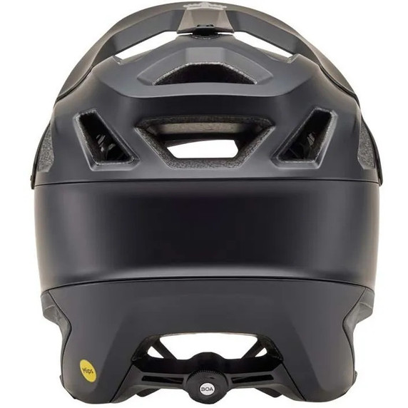 Fox Dropframe Pro AS Matte Black MTB Open Face Helmet