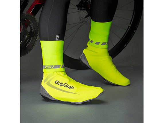 GripGrab CyclinGaiter Hi-Vis Rainy Weather Ankle Cuffs