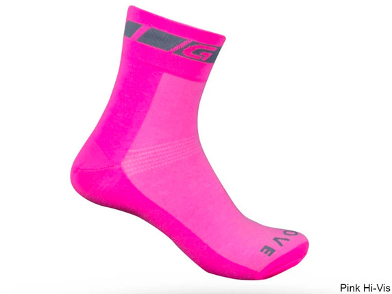 GripGrab Hi-Viz Regular Cut Socks