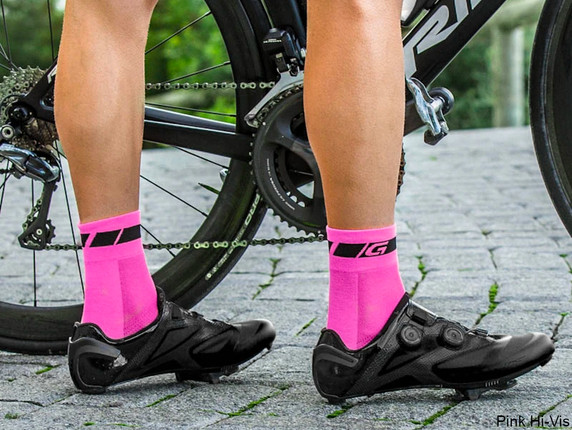 GripGrab Hi-Viz Regular Cut Socks