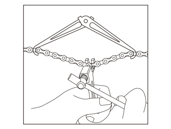 IceToolz 62H1 Foldable Chain Hook