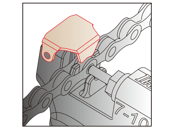 IceToolz 62M1 Pro Shop Chain Tool for Shimano Chains