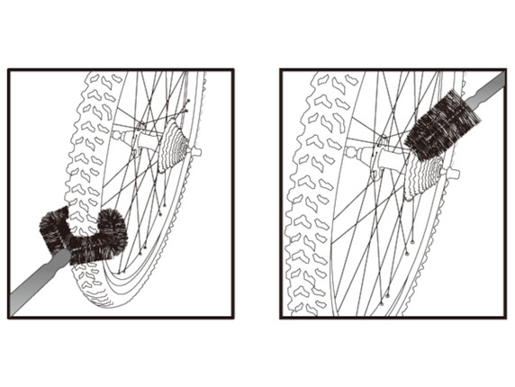 IceToolz C164 MTB Brush Set