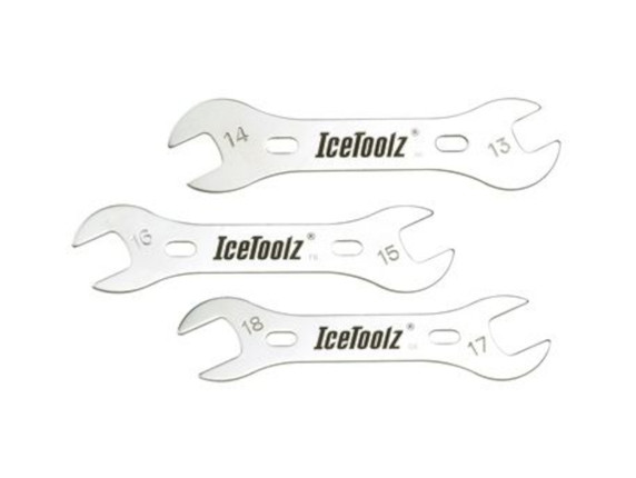 IceToolz Cone Wrench Combo Set - 13/14mm-15/16mm-17mm/18mm
