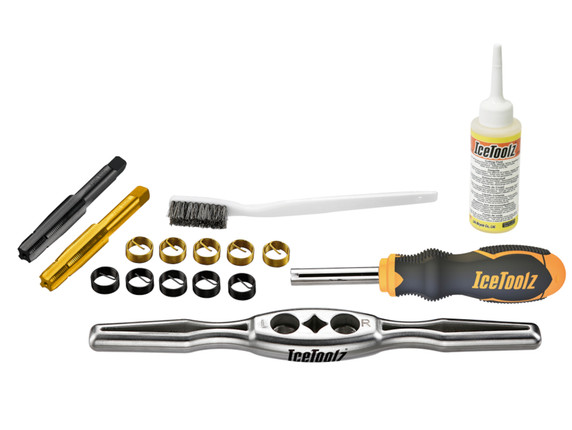 IceToolz E521 Stripped Pedal Threads Repair Kit