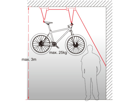IceToolz P621 Eagle Bicycle Lifter
