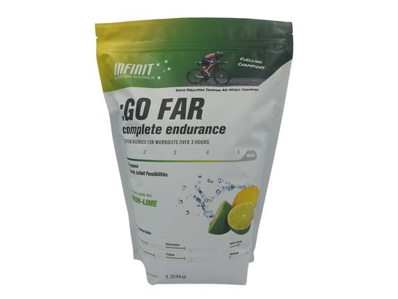 Infinit Nutrition Go Far Complete Endurance - Lemon/Lime - 1.3kg