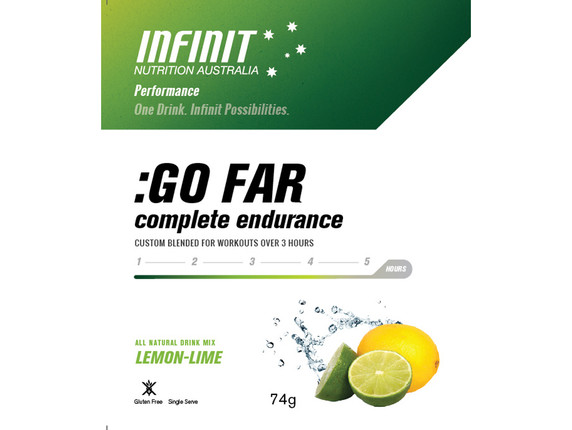 Infinit Nutrition Go Far Complete Endurance - Lemon/Lime - 1.3kg