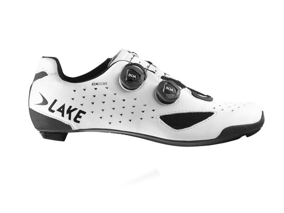 Lake CX 238 Road Shoes - White/White