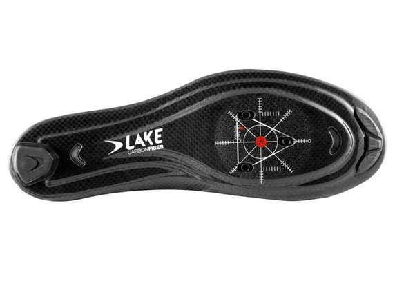 Lake CX 241 Road Shoes - Black/Silver