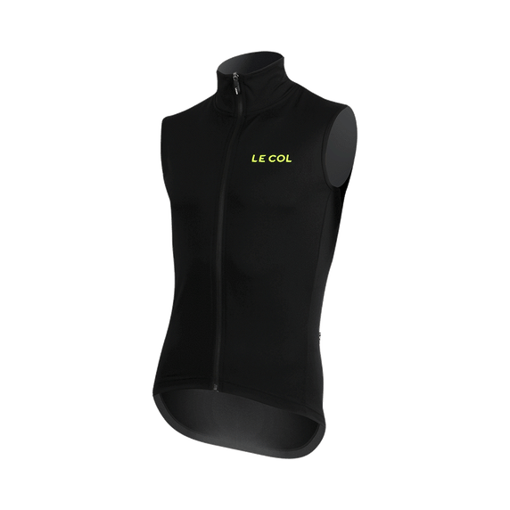 Le Col Womens Therma Gilet Nero/Nero Black X-Large