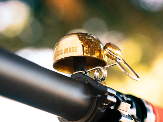 Lezyne Classic Brass Bell - Hard Mount 