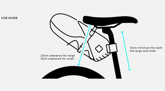 Restrap Bikepacking Saddle Bag 14L w/ Dry Bag