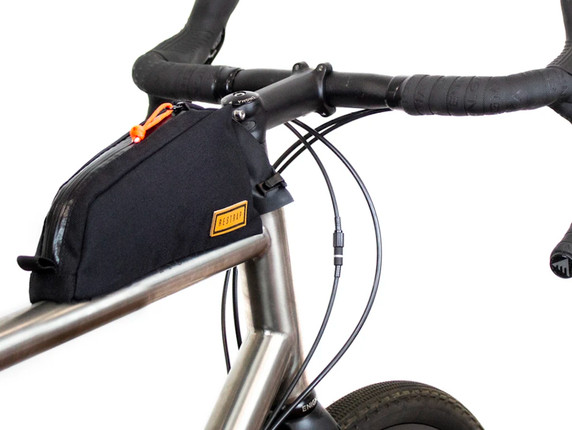 Restrap Bolt On Top Tube Bag - Black