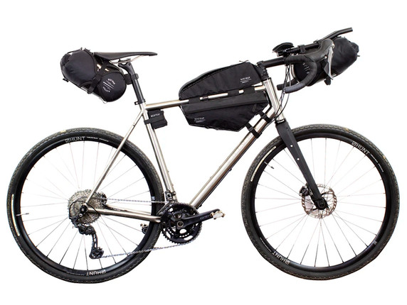 Restrap Race Top Tube Bag - Black