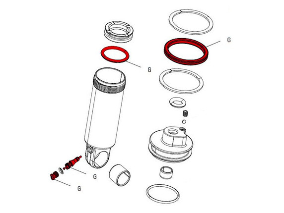 RockShox Monarch XX Basic Service Kit (2012)