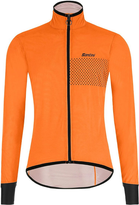 Santini Guard Nimbus Rain Jacket - Fluro Orange