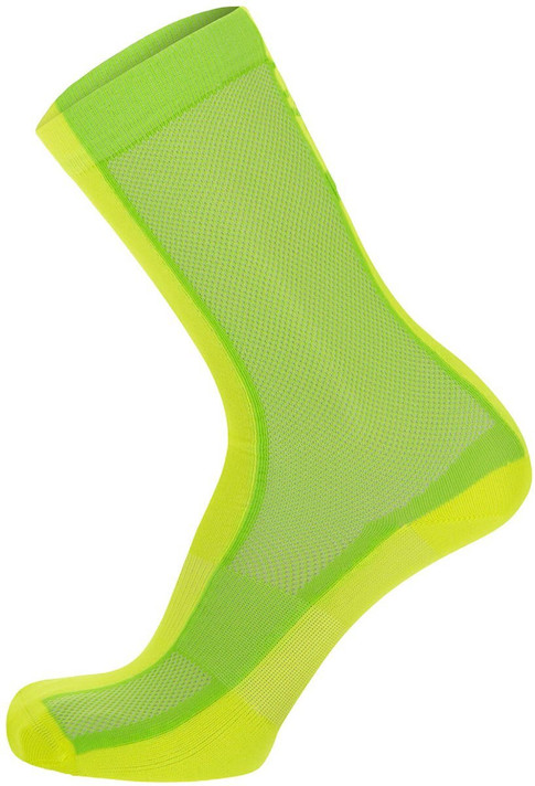 Santini Puro High Profile Socks - Green