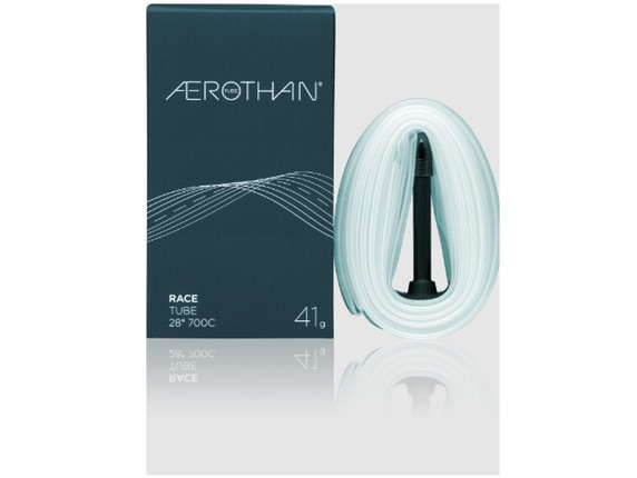 Schwalbe SV20E Aerothan Race Presta Valve Inner Tube - White 700 x 23-28/40mm