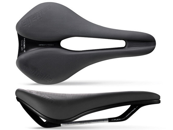 Selle Italia Model X Green Comfort Plus Superflow Saddle