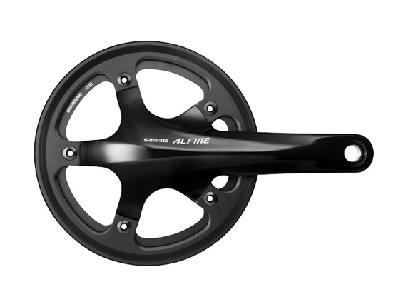 Shimano Alfine FC-S501 Crankset - Black 170mm/39t