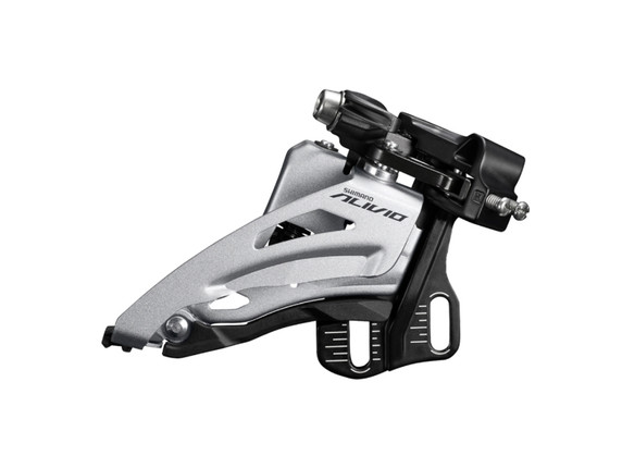 Shimano Alivio FD-M3120-E 2 x 9 Speed E-type Mount Front Derailleur - Side Swing