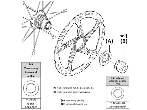 Shimano TL-LR11 Lockring Tool