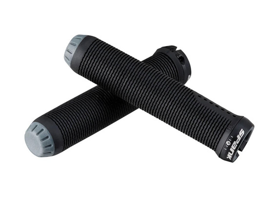 Spank Spike Lock-On Grips 30 - Black/Grey