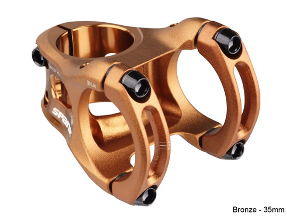 Spank Split 35 Stem Red 45mm