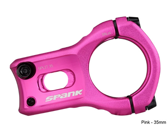 Spank Split 35 Stem Red 45mm