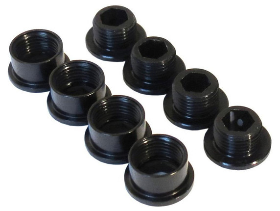 SRAM GX1000 Aluminum Chainring Bolt Kit - Black